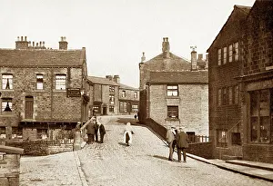 Delph: Delph Bridge early 1900s