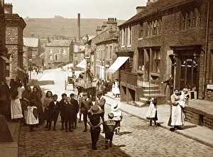 Delph: Delph King Street early 1900s