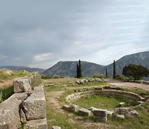Temenos: Delphi, Greece