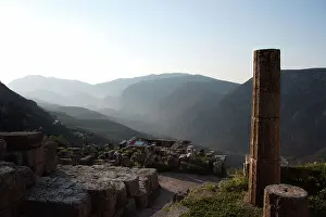 Backlighting: Delphi, Greece