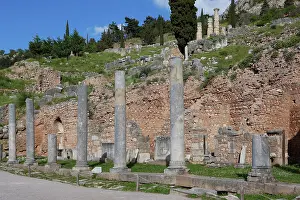 Stoa: Delphi, Greece