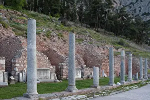 Stoa: Delphi, Greece