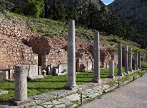 Stoa: Delphi, Greece
