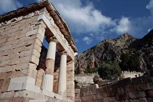 Temenos: Delphi, Greece