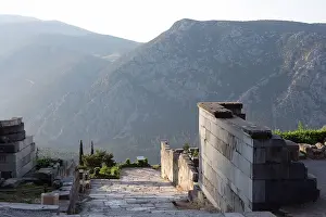 Temenos: Delphi, Greece