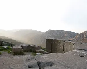 Temenos: Delphi, Greece