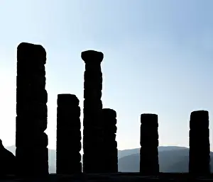 Backlighting: Delphi, Greece