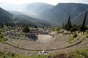 Semicircular: Delphi, Greece