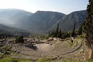 Semicircular: Delphi, Greece
