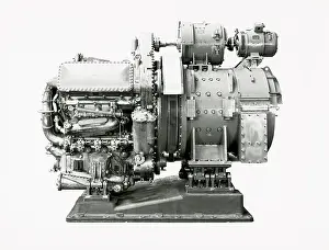 Minesweepers: Deltic 9-5A flange mounted engine for MCMVs