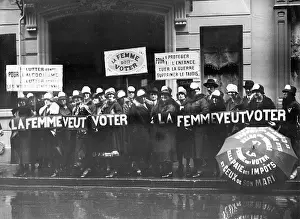 Partially: Demand for women's suffrage, 1926