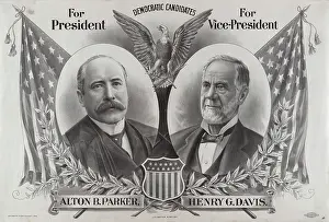 Alton: Democratic candidates. For president, Alton B. Parker. For v