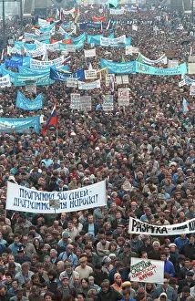 Participating: Democratic opposition manifestation, 1990
