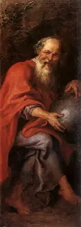 Democritus: Democritus, by Rubens