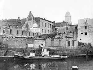 Poorly: Demolition work on the warehouse Am Krogel in Berlin, 1934