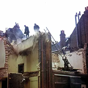 Unsafe: Demolition workers in SE London