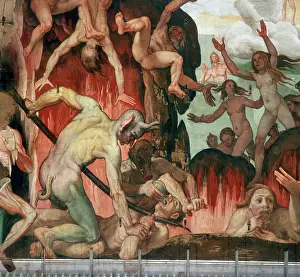 Zuccari: Demons punishing souls of the damned