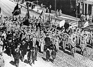 Proletariat: Demonstration on the 1st of May in Riga, 1917