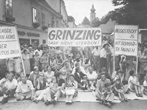 Vineyards: Demonstration of > Action Grinzing < 1972