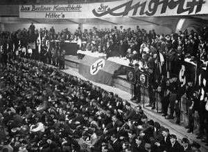 Thick: Demonstration assembly of the NSDAP, 1932