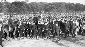Protects: Demonstration of the British Union of Fascists in the Hyde P