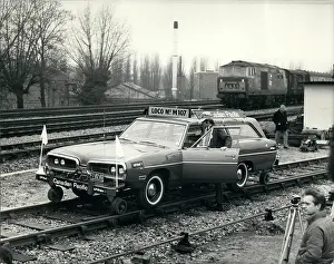 Drayton: Demonstration of Canadian Pacific car, West Drayton, UK