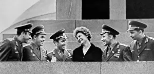 Nikolaev: Demonstration to celebrate a space flight of V.Tereshkova
