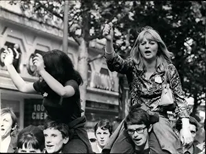 Clenched: Demonstration by CGT workers and supporters, Paris