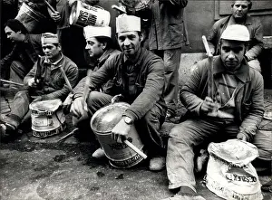 Contractors: Demonstration by construction workers, Rome, Italy