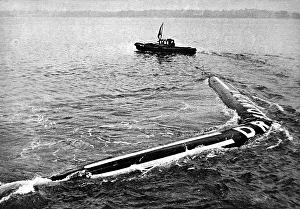 Paraffin: Demonstration of the Dracone, Southampton, 1958