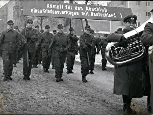 Luxemburg: Demonstration in East Berlin, Germany
