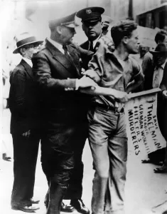 Consul: Demonstration for Ernst Thaelmann in the USA, 1930s