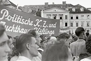 Demonstration against fascism in Graz