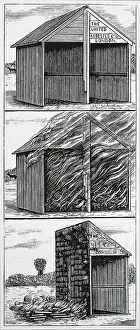 Proof: Demonstration of fire proof properties of asbestos