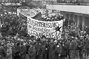 Strobl: Demonstration for Ingrid Strobl 1989