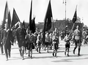 Youths: Demonstration of the KPD in Berlin, 1930
