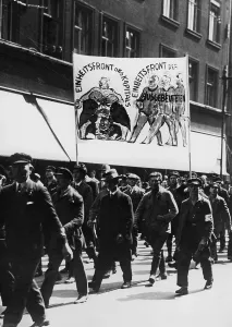 Exploited: Demonstration of KPD workers, 1930
