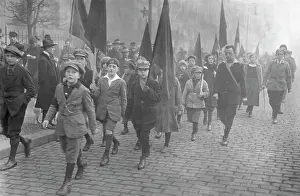 Volkstrauertag: Demonstration of the KPD Youth organization, 1925