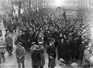 Emil: Demonstration of Left workers in Berlin, 1919