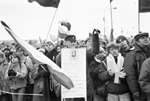 Letna: Demonstration - Letna