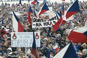 Letna: Demonstration - Letna