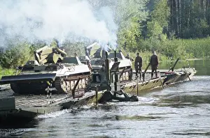 Nakhabino: Demonstration of military equipment of engineer troops