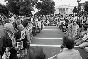 Aspirations: Demonstration near the White house