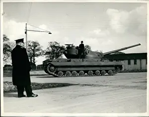 Ordinance: Demonstration of new heavy gun tank, The Conqueror