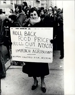 Impeachment: Demonstration for Nixon impeachment, New York