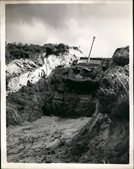 Bovington: Demonstration of obstacle crossing, Bovington Camp, UK