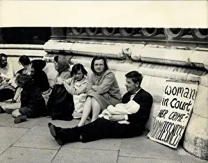 Considering: Demonstration outside Law Courts, London
