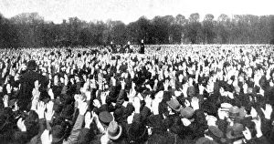 Hhistoric: Demonstration against Prussian three-class franchise system