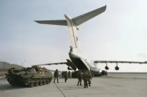 Loaded: Demonstration regimental exercises of Russian