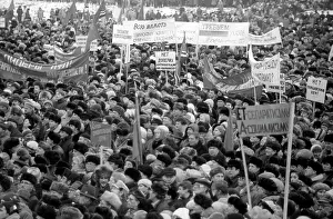 Demand: Demonstration in Riga, 1991
